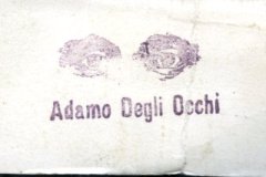 Timbro di Adamo Dagli Occhi (pseudonimo di Giuseppe-Cristiano Casetti e Paolo Missigoi), 1977-1978