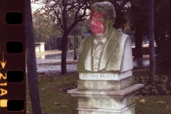 A18 6025 Roma novembre 1977 I "Grandi" del Pincio in technicolor