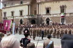 A19 6667 Orvieto 5 maggio 1979 Cerimonia del giuramento delle reclute del 3° Btg. Granatieri di Sardegna "guardie".