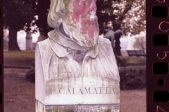 a18 6052 Roma novembre 1977 I "Grandi" del Pincio in technicolor