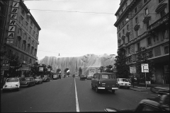 V. Biffani Christo The Wall, wrapped Roman Wall via Veneto & villa Borghese, Rome 29 gennaio 1974-116